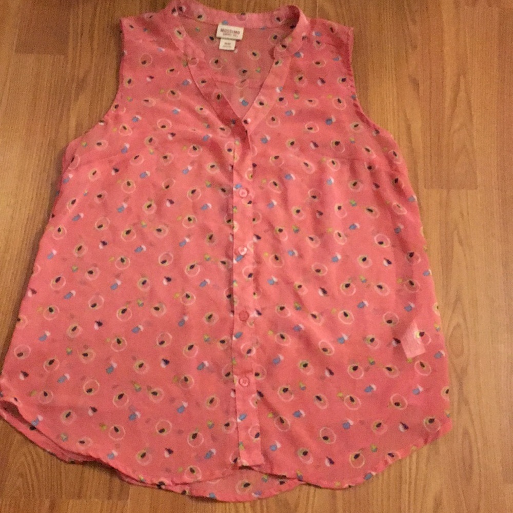 Mossimo Supply Co sleeveless top size M (T)